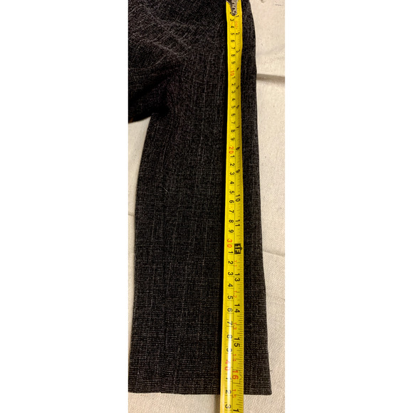 BCX Blazer Womens Small Dark Grey Tweed Cottage Core Classic Sport Coat - Picture 11 of 11